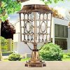 Modern Solar Outdoor Post Lantern for Garden and Courtyard Lighting 4