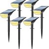 6 Pcs Solar Garden Firework Lights 200 LED Twinkling String Lights 3