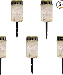 Waterproof Solar Garden Lights Fairy Stake Lanterns for Outdoor Use