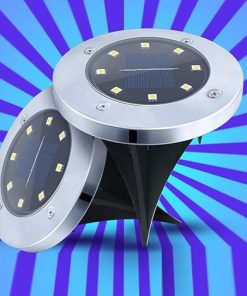Kohara Solar Powered Ground Light 20 LED Landscape Lighting 4 Pack 2