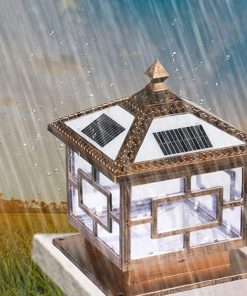 LED Solar Street Light for Outdoor Fence Gate and Villa Decoration 2