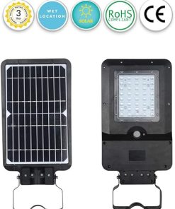15 Watt LED Solar Dusk to Dawn Yard Light with Motion Sensor 2