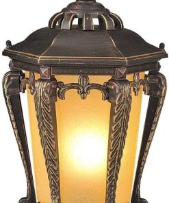 Outdoor Vintage Waterproof Post Lights for Garden and Patio Use