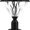 Living Accents 0.5 Watt Black Solar LED Spotlight Pack of 12 3