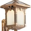 Modern Solar LED Wall Lanterns for Pathway Garden Yard Patio 3