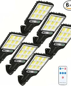 Outdoor Solar Motion Sensor Lights 9000 Lumens Waterproof 3 Modes