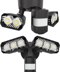 SANSI LED Motion Sensor Outdoor Flood Light 5000K 38W 3500LM IP65