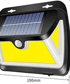 Outdoor Solar Motion Sensor Wall Light Waterproof Garden Lighting 2