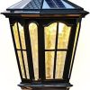 DOITOOL 4 Pack Solar Wall Light for Outdoor Decoration and Safety 4