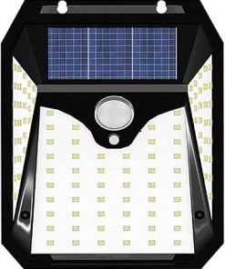 Modern LED Outdoor Wall Light Solar Waterproof for Porch and Garden