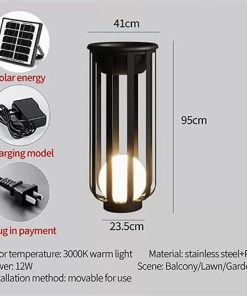Waterproof Solar Garden Lights LED Lamp for Outdoor Landscaping 2