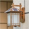 Waterproof Solar Wall Lanterns with Dimming for Outdoor Lighting 3