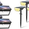 BAXIA Technology 28 LED Solar Motion Sensor Lights 4 Pack Set 4