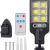 Powerful Remote Control Solar LED Outdoor Motion Sensor Garden Light 3