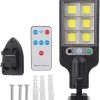 72 COB Motion Sensor Solar LED Light Outdoor Waterproof Garden Lamp