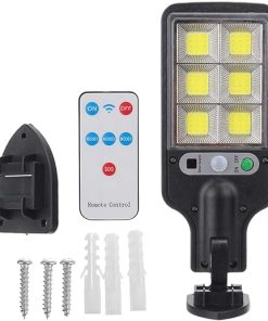 72 COB Motion Sensor Solar LED Light Outdoor Waterproof Garden Lamp