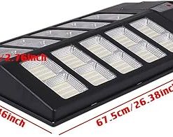 Solar Motion Sensor Led Street Light for Outdoor Waterproof Garden 2
