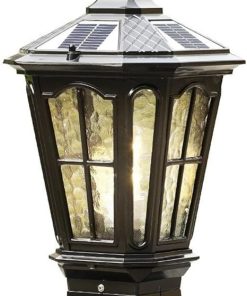 Solar Garden Post Lights Outdoor Waterproof Wall Sconces for Decor