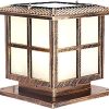 Garden Wall Lamps 2-Pack Solar Outdoor Wall Sconces Modern Lanterns 3