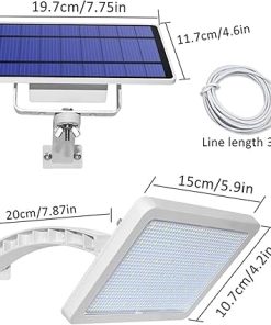 Super Bright 48 LEDs Adjustable Solar Light for Outdoor Garden Use 2