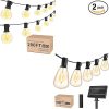 Baxia Technology 100 LED Solar Motion Sensor Outdoor Light Set 4