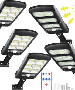 Solar Sensor Street Light with Remote IP65 Waterproof 3 Modes 2