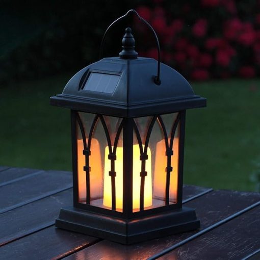 Solar LED Outdoor Garden Lights Waterproof Dusk to Dawn Auto On Off - Image 2