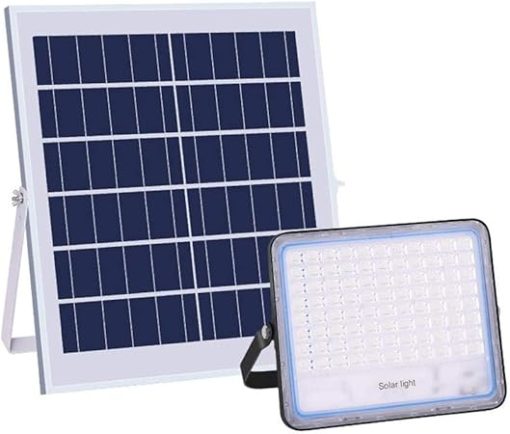 200W IP67 Waterproof Solar Flood Light with Remote Control 176 LEDs