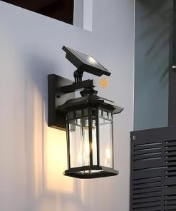 Dusk to Dawn Solar Outdoor Wall Light IP65 Waterproof Sconce Fixture