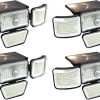 Linkind Waterproof Solar Outdoor Lights 4 Pack for Garden Decor 3