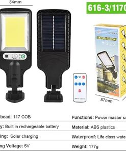 Outdoor Solar Lights for Front Door Garden with Motion Sensor 2