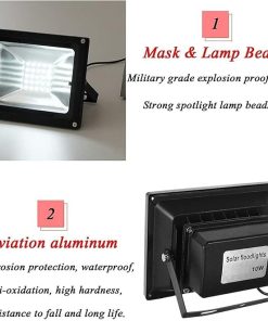 Super Bright Solar Garden Light with Remote Control and Timer 2