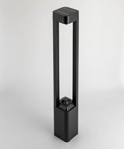 Solar LED Lawn Light MB16-081B-SL Black 80cm 3000K Outdoor Lamp