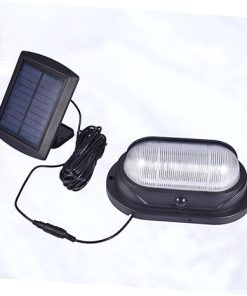 Motion Activated Solar Wall Lamp Outdoor Security Light with 5m Cable 2