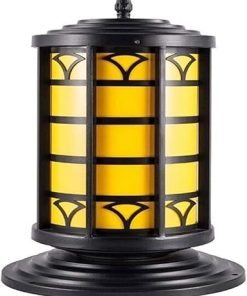 Solar Wall Lamp Metal Flickering Lights Waterproof Heavy Duty Outdoor