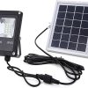 10W Solar Powered Floodlight with Remote Control for Outdoor Use