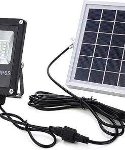 10W Solar Powered Floodlight with Remote Control for Outdoor Use