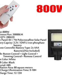Solar Lamp 800W 1500W 2000W 3000W Waterproof Outdoor Garden Light 2