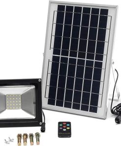 Super Bright Solar Garden Light with Remote Control and Timer