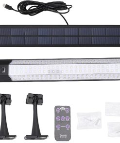 Outdoor Solar Light IP65 Waterproof 3 Lighting Modes Remote Control
