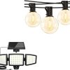 60 LED Crystal Globe Lights Waterproof for Garden Party Decor 4