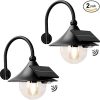 Solar Deck Lights Outdoor LED Pathway Markers Waterproof 12 Pack 4