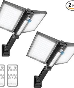 Outdoor Solar Street Lights with Motion Sensor for Home Security
