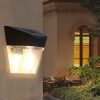 Black Solar Lights for Outdoor Pathway Garden Yard Warm White Light 3