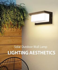 Waterproof Motion Sensor Outdoor Wall Sconce with 3 Lighting Modes 2