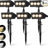 Arily 10 Pack Solar Powered Firefly Lights for Outdoor Decoration 4