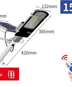 Solar Power LED Street Light Outdoor Waterproof for Garden Villa Porch 2
