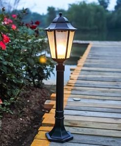 Outdoor Garden Column Lamp Waterproof Park Patio Landscape Lighting 2