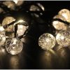 30 LED Solar Fairy Lights Waterproof Multicolor for Outdoor Decor