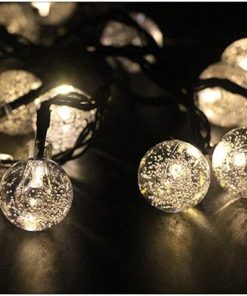 30 LED Solar Fairy Lights Waterproof Multicolor for Outdoor Decor